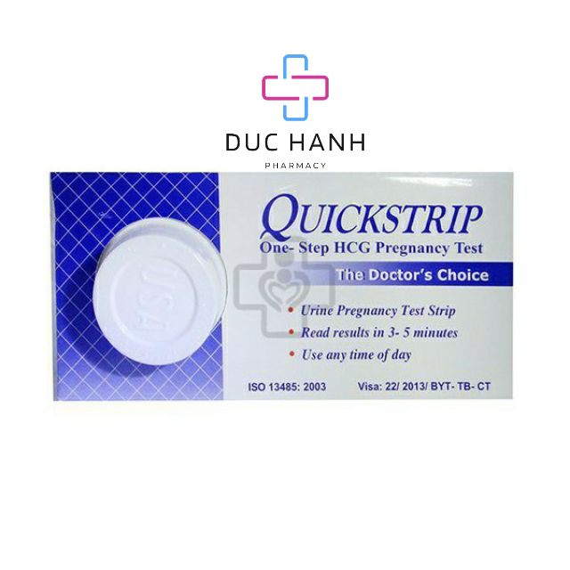 Que thử phát hiện thai sớm QUICKSTRIP