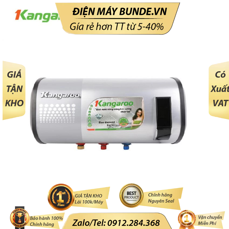 Bình Nóng Lạnh Kangaroo KG65 DEMEN