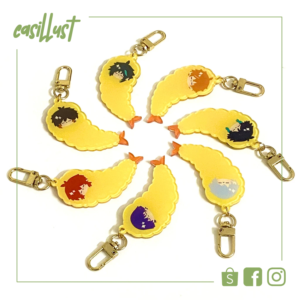 Móc khóa/keychain Genshin Impact