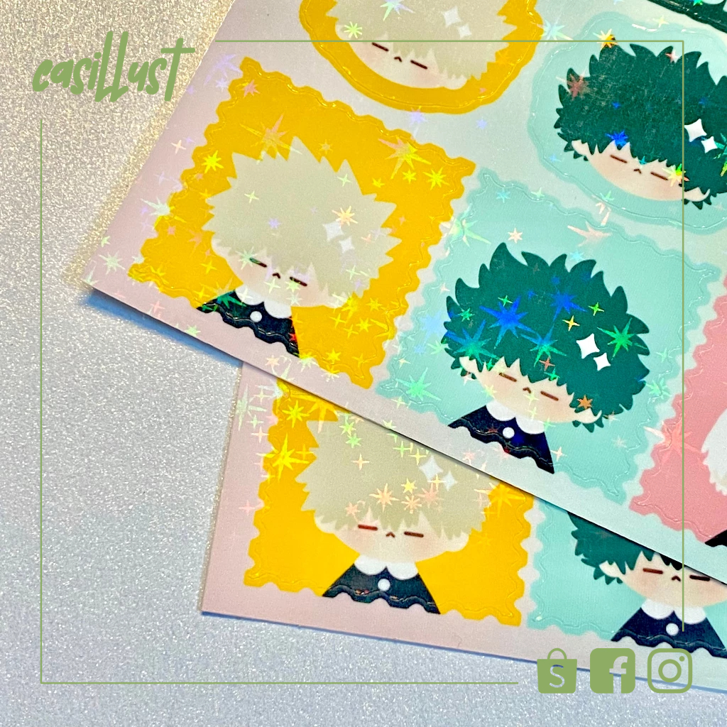 Hình dán/sticker My Hero Academia MHA