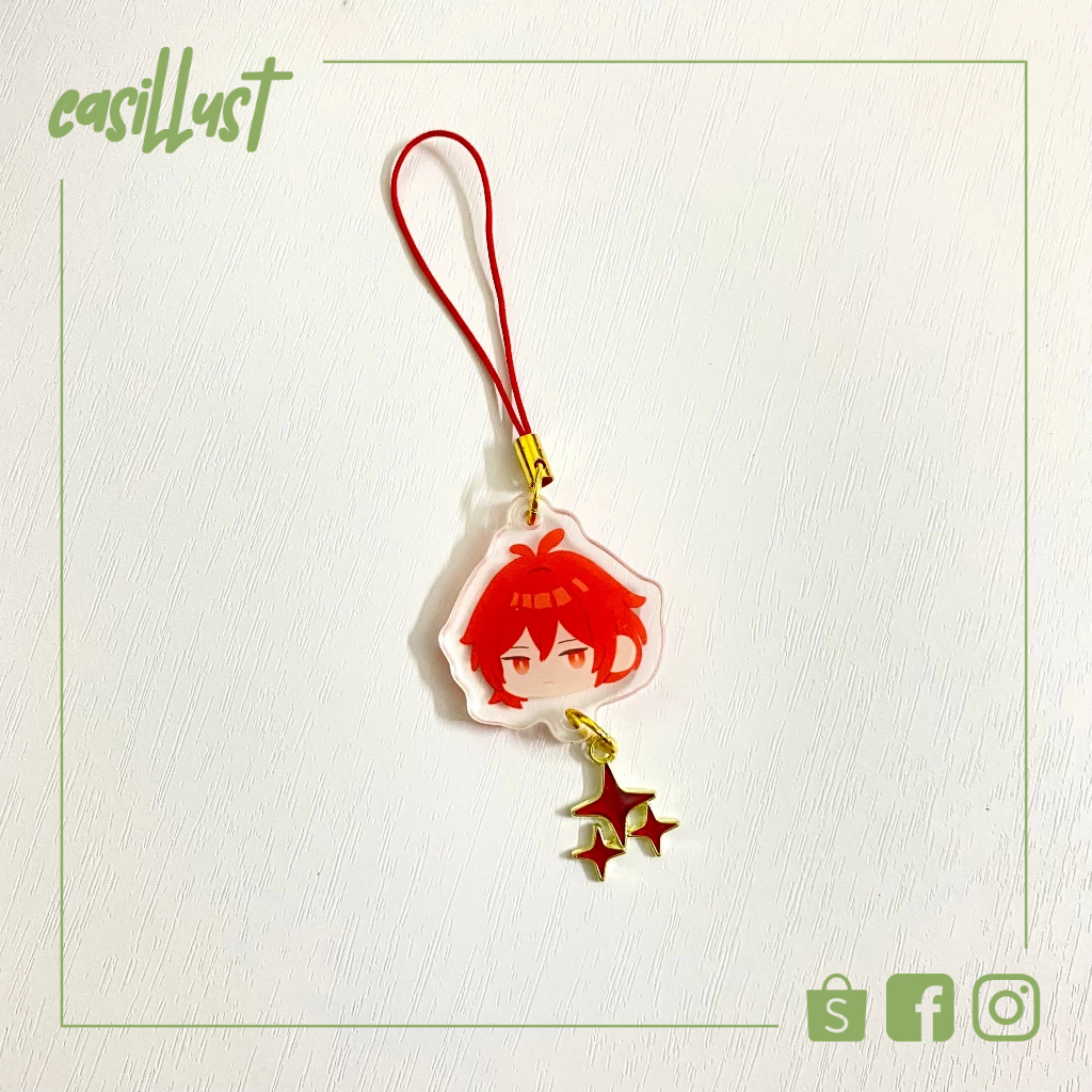 Móc khóa/keychain Genshin Impact
