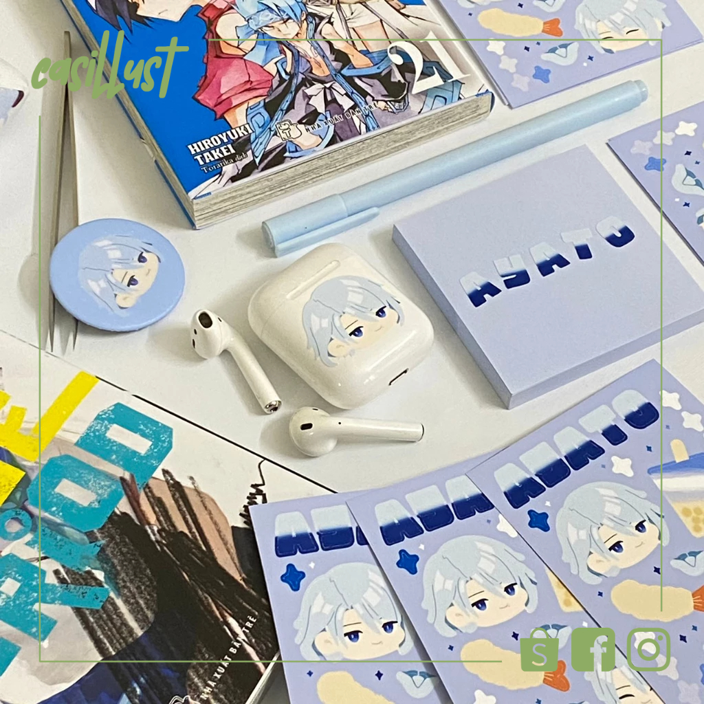 Hình dán/sticker Genshin Impact trang trí