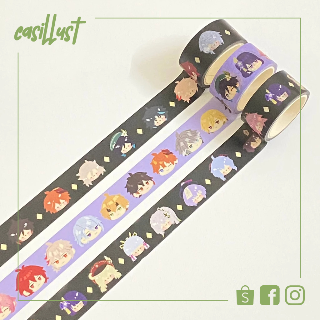 Washi tape Genshin Impact