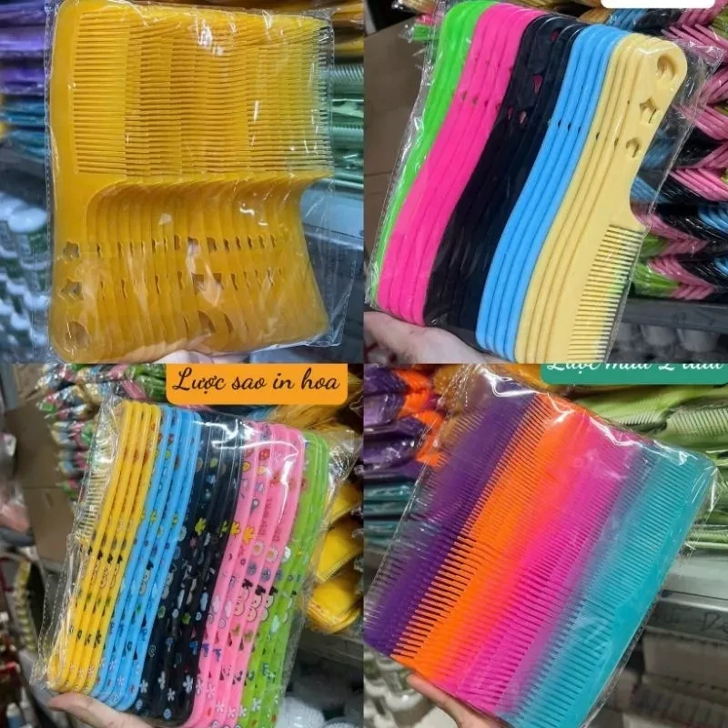 Sỉ lố 20 chiếc lược chải êm tóc