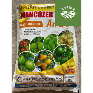 Thuốc trừ bệnh mancozeb vàng 1kg