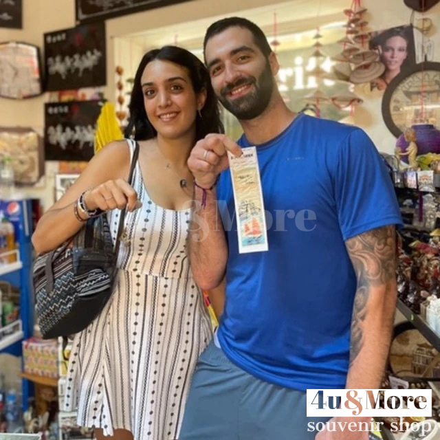 Kẹp sách mành tre phong cảnh Việt Nam