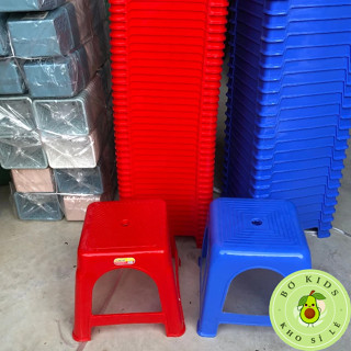 Combo 5 Chiếc Ghế đẩu vuông nhựa Việt Nhật (MS: 2115) (MS: 2116) ghế dùng cho học sinh, quán trà đá