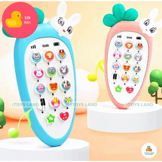 Đồ chơi Điện thoại phát nhạc hình con thỏ