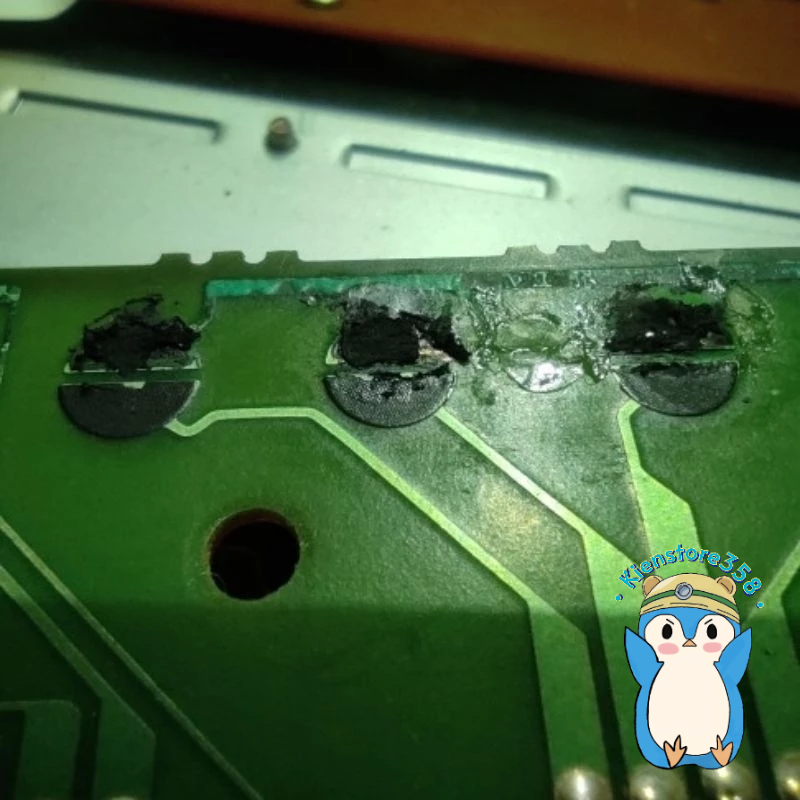 Keo dẫn điện carbon chuyên dụng cho remote, phím đàn,... .Kienstore358