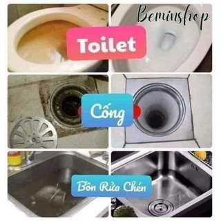 Bột thông tắc cống,tolet siêu mạnh