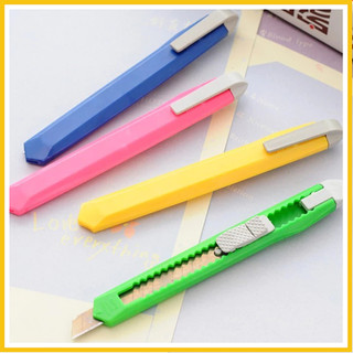 Dao rọc giấy nhỏ mini, cắt giấy văn phòng, lưỡi dao sắc bén, bền đẹp tiện ích
