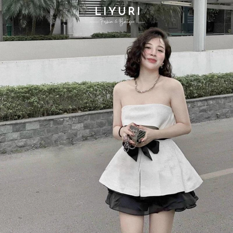 Áo Ống Buộc Nơ Cực Kì Quyến Rũ