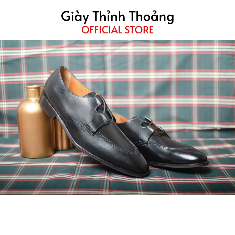 Giày Tây Nam Công Sở Kiểu Dáng Derby Thời Trang Lịch Sự Sang Trọng Cao Cấp (VH 1906)