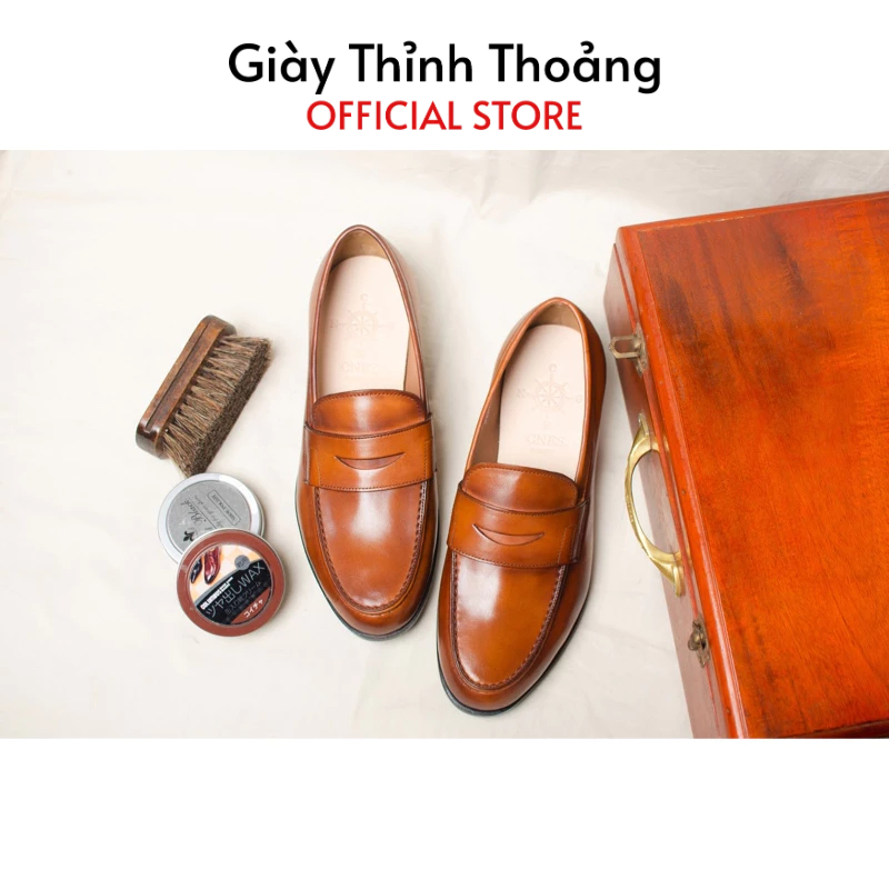 Giày Tây Nam Công Sở Kiểu Dáng Loafer Thời Trang Lịch Sự Sang Trọng Cao Cấp (ALFRED)