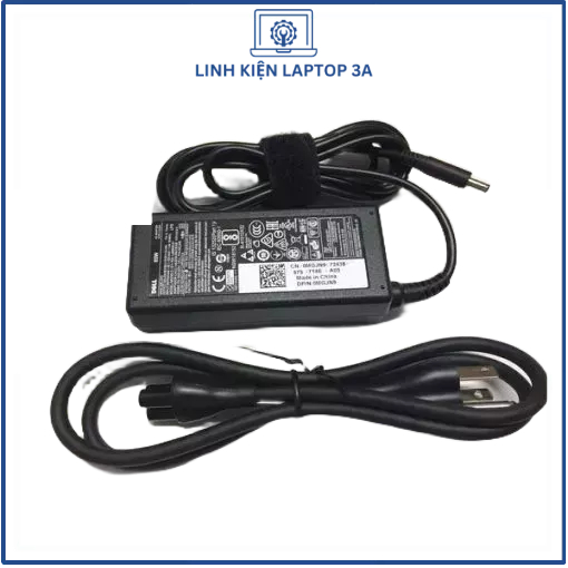 Sạc laptop Dell 19.5V-3.34A 65W ZIN chân kim nhỏ cho Dell Inspiron 13 14 15 3000 5000 3451 3458 5558 5568