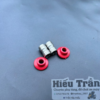 Nút van vòi Salaya V2 kèm cao su chân vòi màu đỏ chống rỉ sét giá 1 cặp