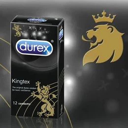 Bao cao su Durex Kingtex bôi trơn,ôm sát, hộp 12 bao