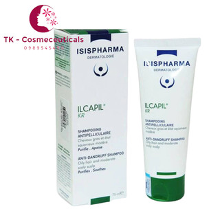 [Mã COSBAUH3 giảm 8% đơn 300K] Dầu Gội Isis Pharma Ilcapil KR Shampoo Nuôi Dưỡng Tóc, Giảm Nhờn Ngừa Gầu - 150ml