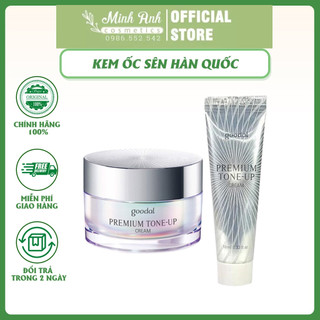 Kem ốc sên phạm hà cosmetic - kem ốc sên hàn quốc goodal premium snail tone up cream 30ml giúp dưỡng trắng da