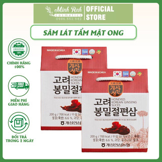Sâm lát mật ong phạm hà cosmetic - sâm lát tẩm mật ong nonghyup hàn quốc kèm quà tặng hàng chính hãng