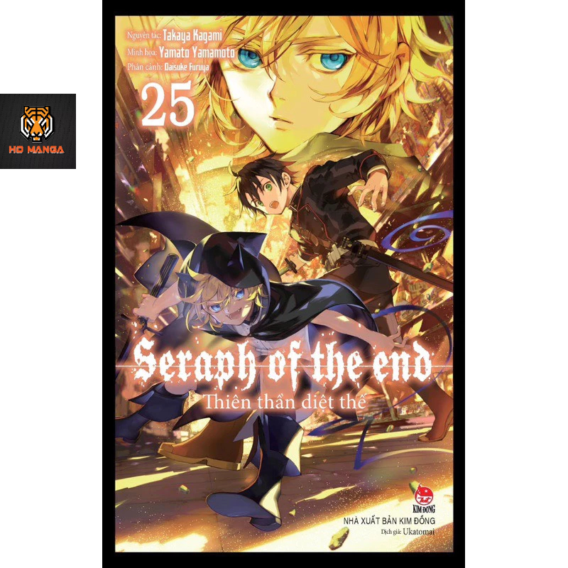 Truyện tranh - Thiên Thần Diệt Thế - Lẻ tập 25 26 27 28 29 - Seraph Of The End - Tặng Kèm Poster