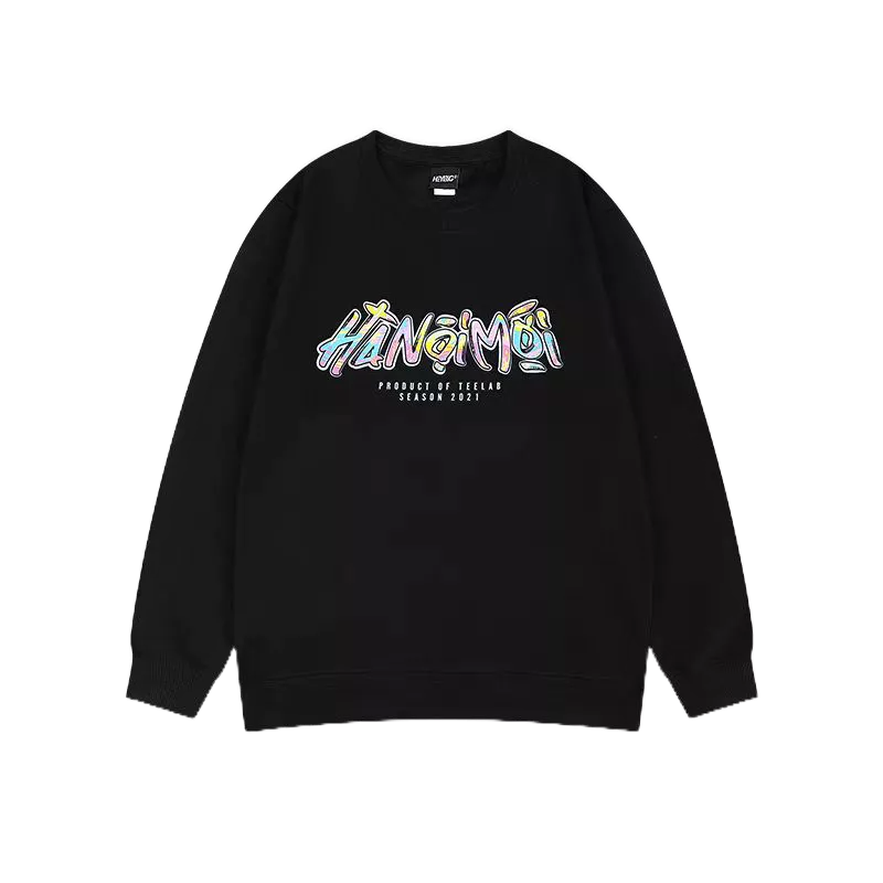 Áo sweater nỉ bông HÀ NỘI MỚI form rộng nam nữ unisex form <65kg KOMYLA