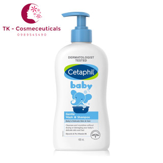 Sữa Tắm Gội CETAPHIL BABY SHAMPOO - 400ml