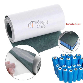 Giấy cách điện cách nhiệt 6,5cm có keo dính