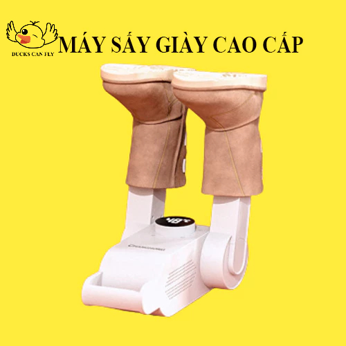 Máy sấy giày khử mùi DUCKS CAN FLY hong khô tất giầy găng tay khử khuẩn bằng tia cực tím