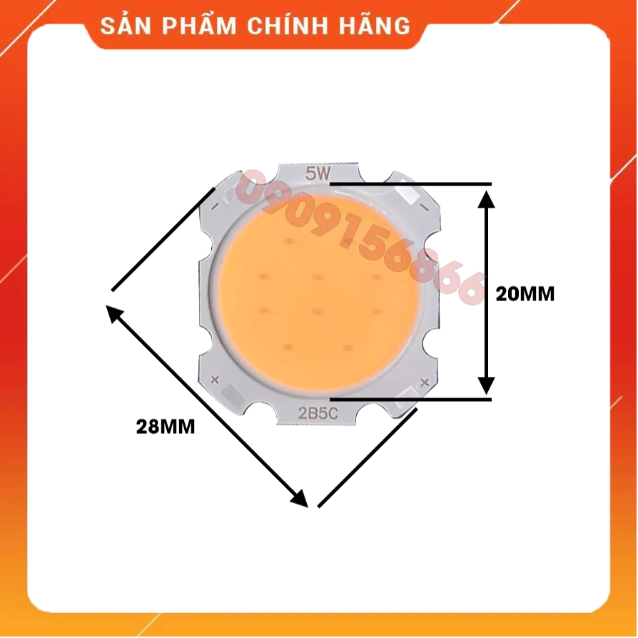 Hạt COB Led -  9w / 7w / 5w