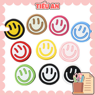 Charm nhựa dẻo pvc/ dụng cụ charm trang trí mặt cười màu pastel