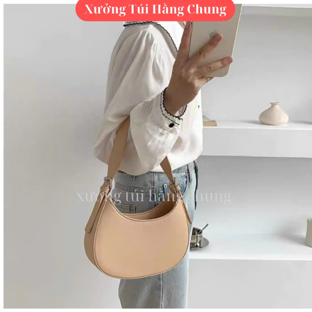 Túi xách nữ đeo vai da pu cao cấp size 23 thiết kế đơn giản thời trang cao cấp dành cho nữ