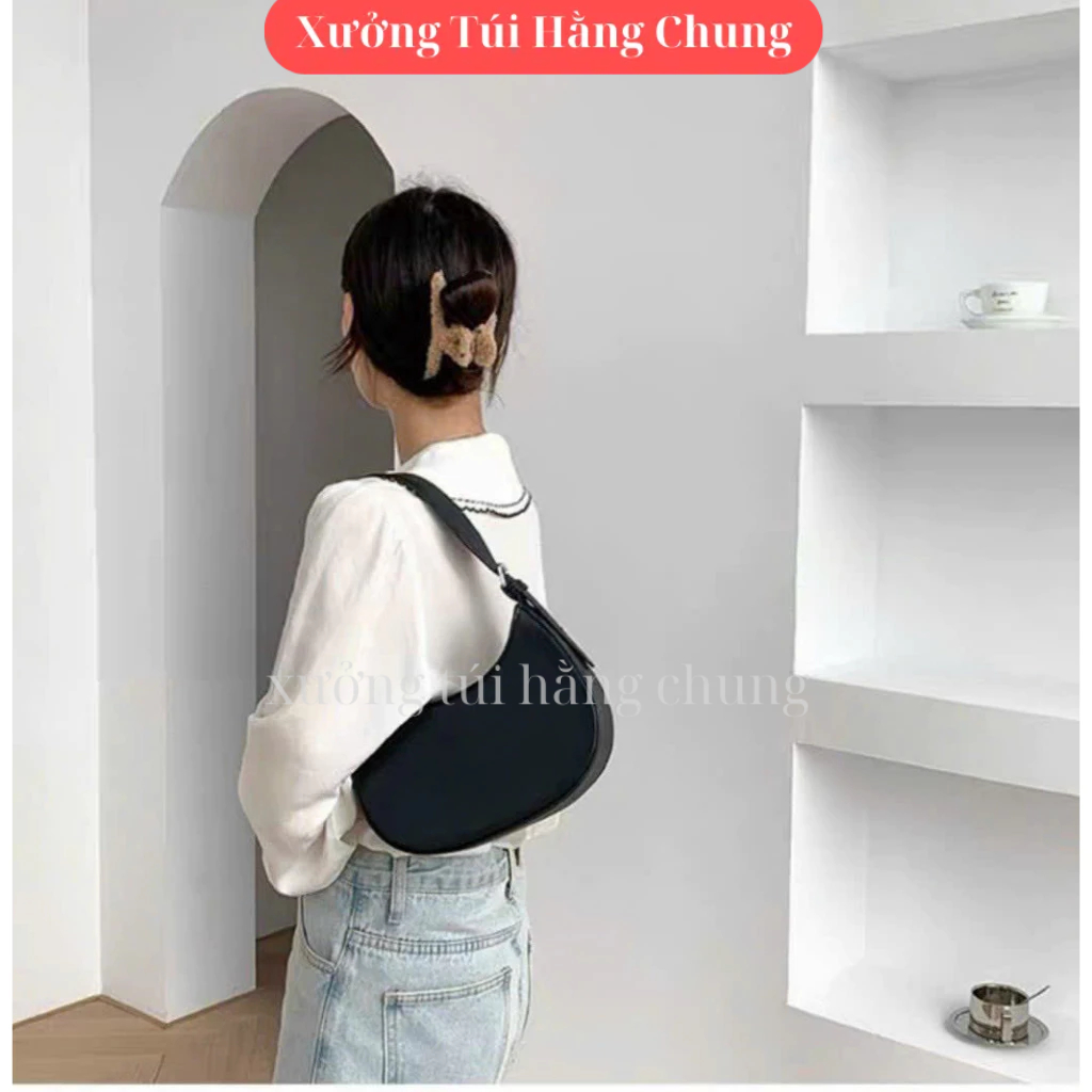 Túi xách nữ đeo vai da pu cao cấp size 23 thiết kế đơn giản thời trang cao cấp dành cho nữ