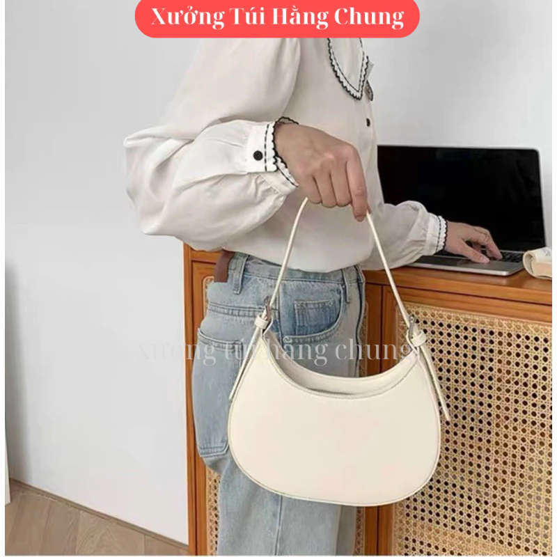 Túi xách nữ đeo vai da pu cao cấp size 23 thiết kế đơn giản thời trang cao cấp dành cho nữ