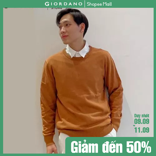 Áo Len Dài Tay Nam Giordano 01051609