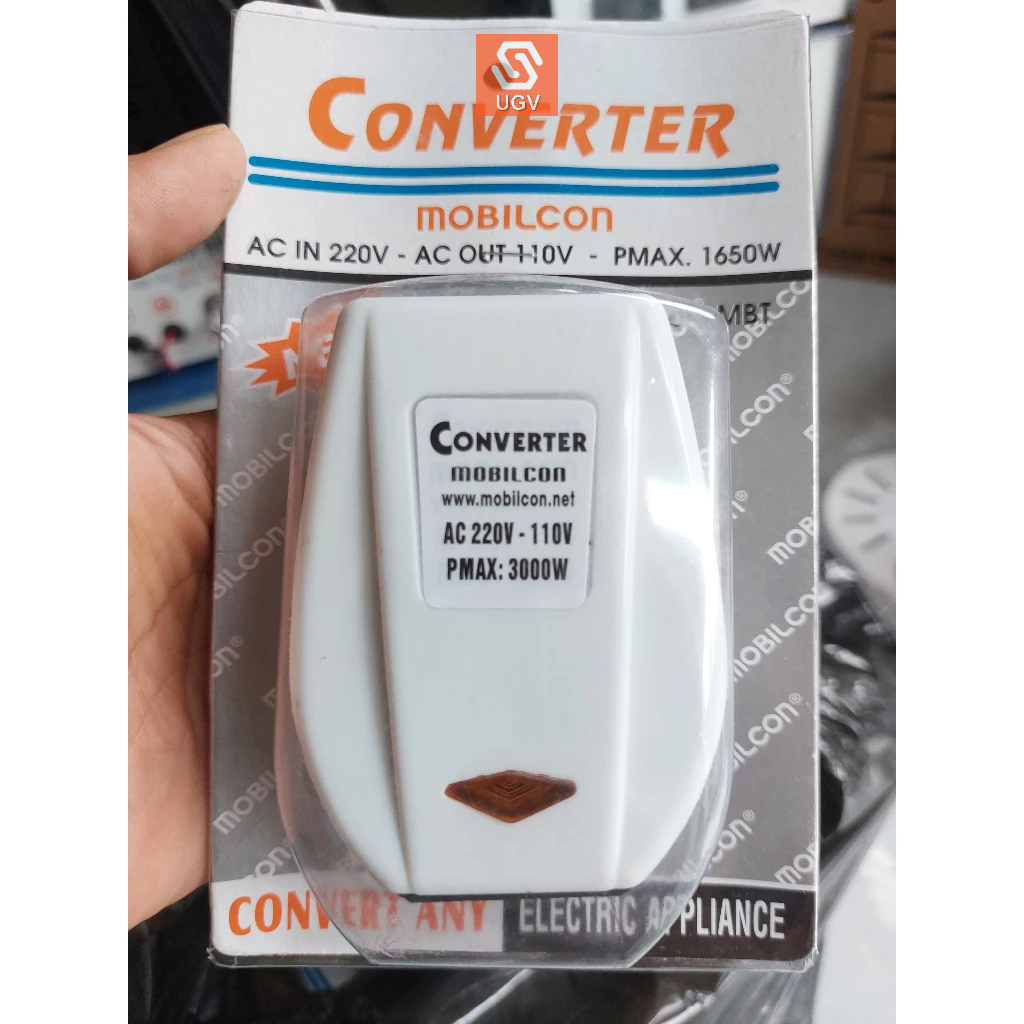 Biến thế Mobilcon 220V - 110V - 3000W - Dùng cho máy khoan, máy cắt, máy say sinh tố