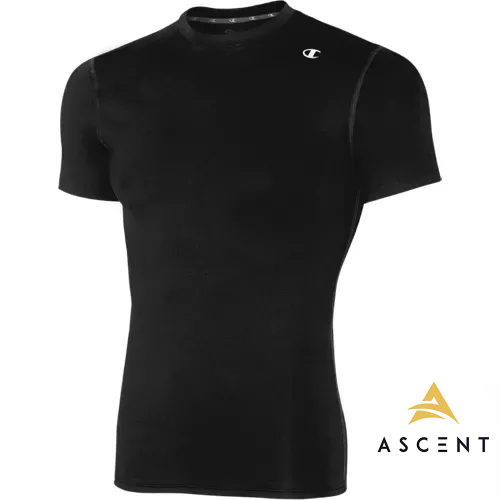 Champion Short Sleeve Compression Tee: Áo thun co giãn thể thao