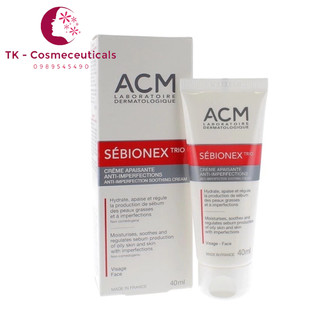 Kem Ngừa Mụn ACM Sebionex Trio Anti-Imperection Corective - 40ml