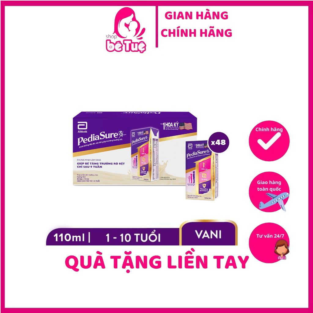 Sữa nước pha sẵn Pediasure 110ml