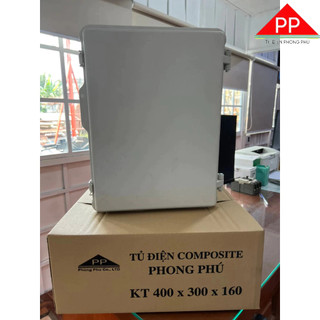 Vỏ tủ điện composite h400 w300 d160