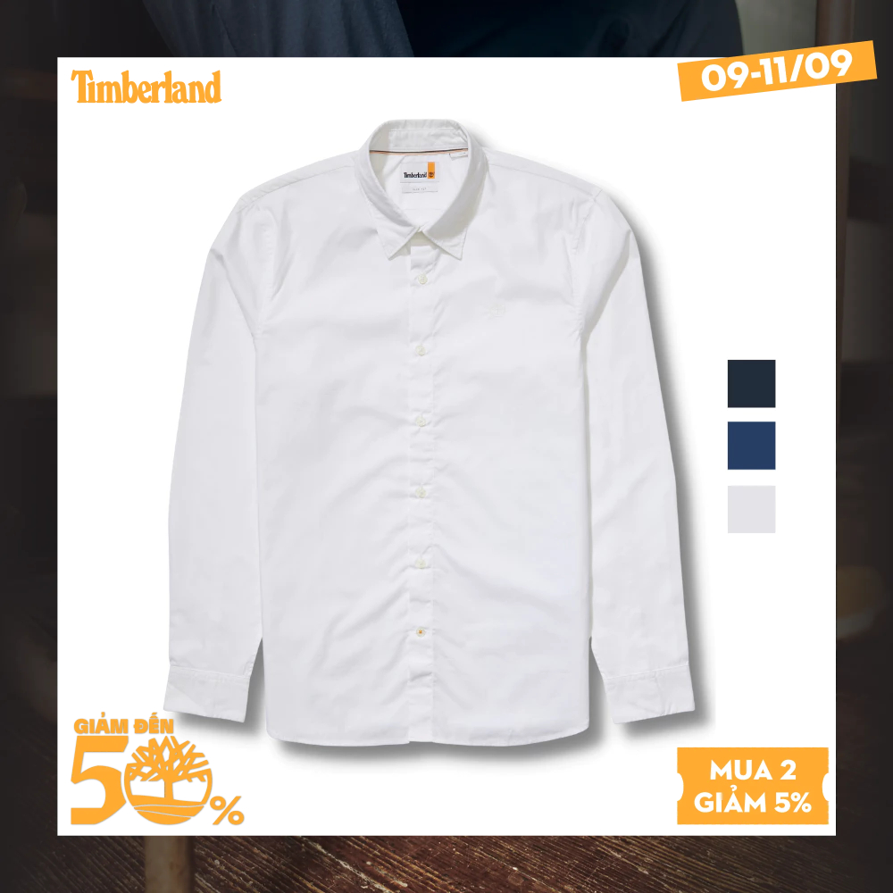Timberland Áo Sơ Mi Nam Anti-Odor LS Shirt (Slim) TB0A62XH
