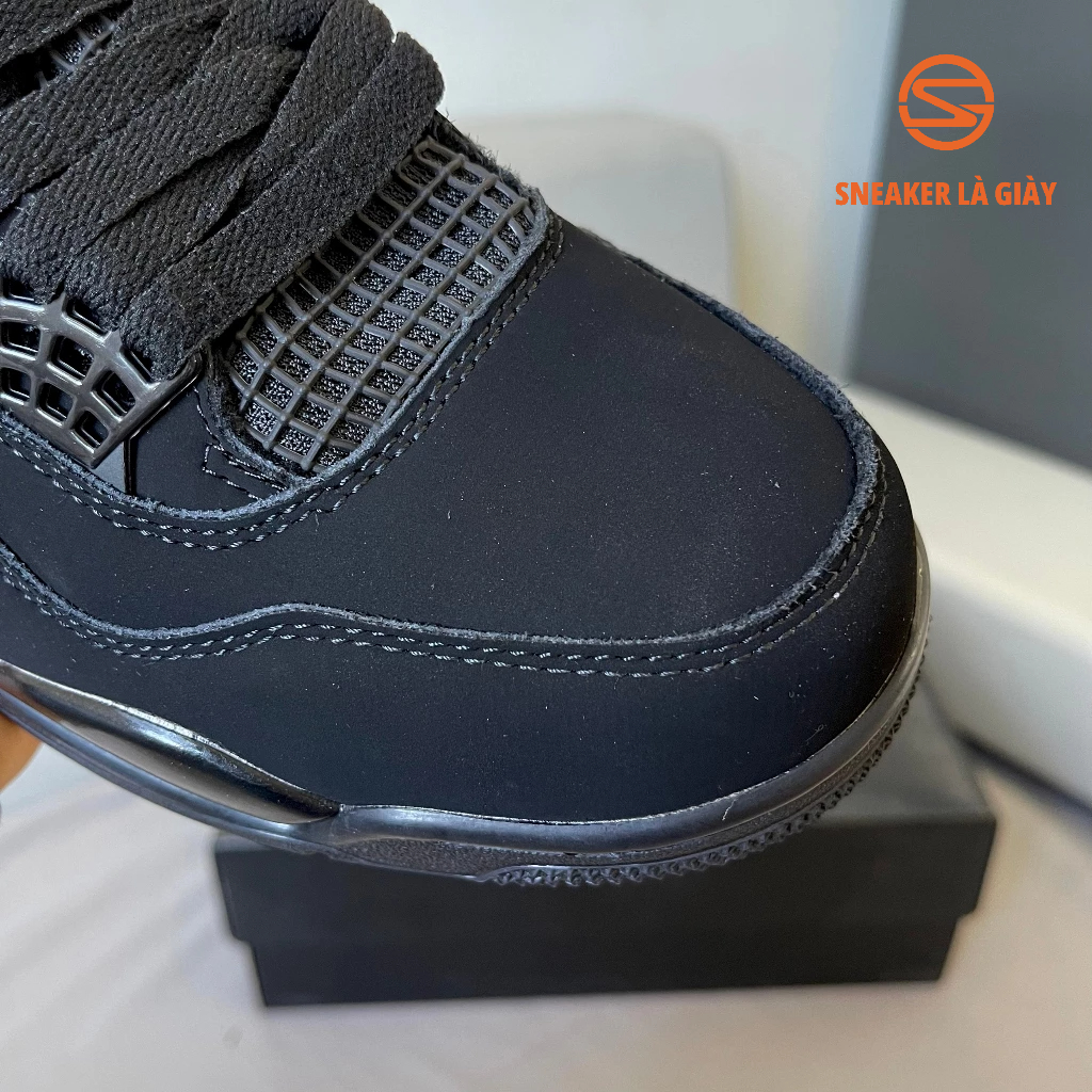 Giày Air Jordan 4 Retro 'Black Cat' 2020 CU1110-010 - BẢN CAO CẤP BOX NẮP