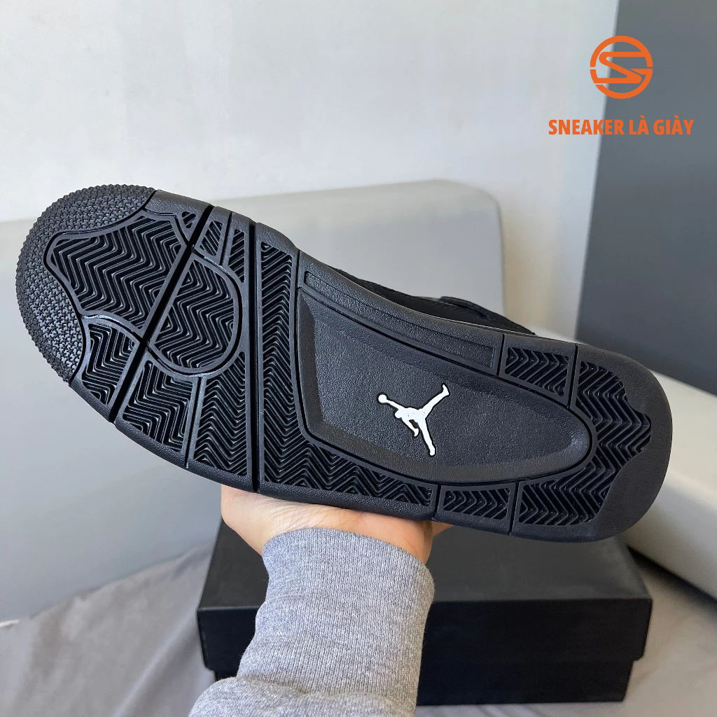 Giày Air Jordan 4 Retro 'Black Cat' 2020 CU1110-010 - BẢN CAO CẤP BOX NẮP