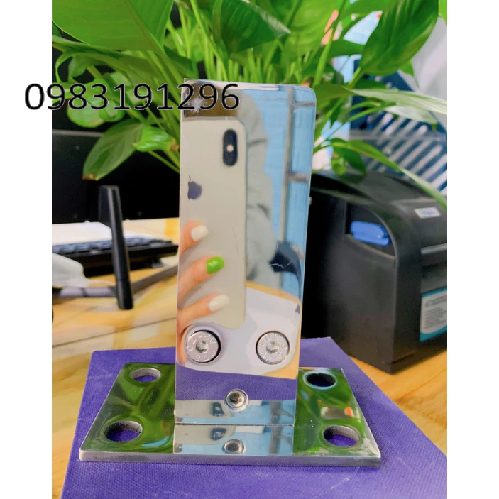 TRỤ CẦU THANG,LAN CAN, HÀNH LANG INOX 304 KHÔNG KHOAN KÍNH