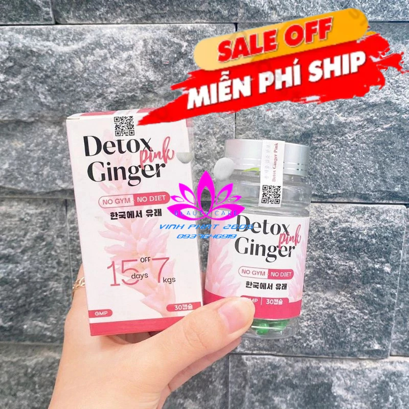 GIẢM CÂN GỪNG HÀN QUỐC HỘP 30 VIÊN CHÍNH HÃNG