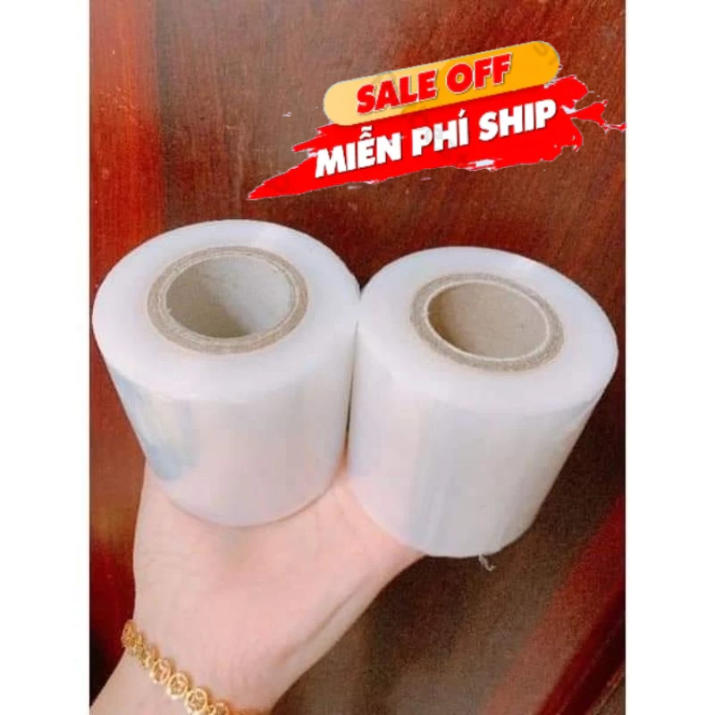 Màng Nilong 10cm Quấn Bụng Khi Thoa Kem Tan Mỡ Hoặc Tinh Dầu