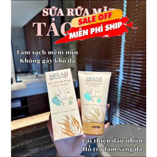 CHÍNH HÃNG SỬA RỬA MẶT TẢO NÂU 36 VỊ MEEA ORGANIC