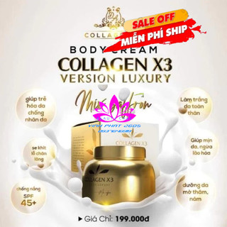 Body luxury Collagen x3 Cty Mp Đông Anh