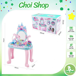 Bộ đồ chơi bàn trang điểm cỡ to, kèm ghế và đàn piano
