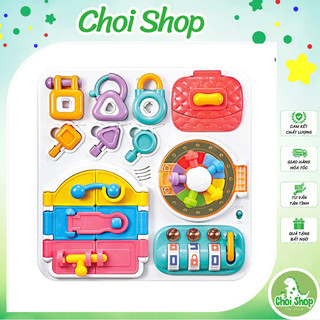 Busy board - bảng bận rộn giúp trẻ phát triển trí não toàn diện